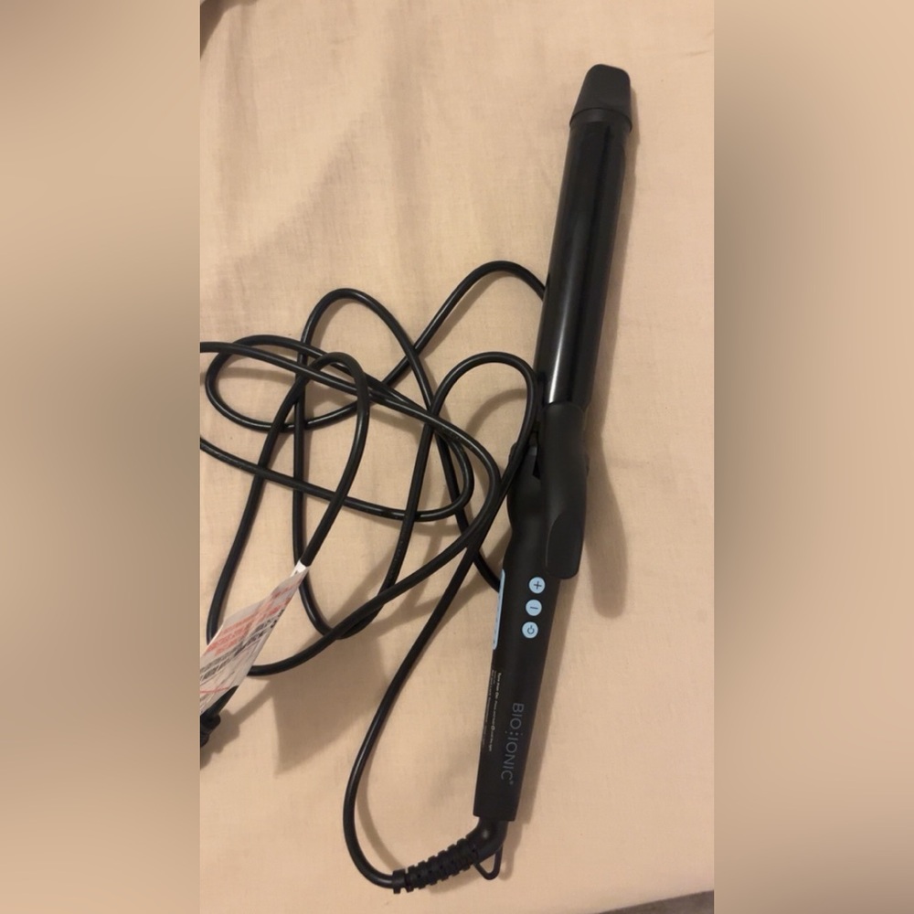 Bio Ionic Black Curling Iron 1 1/4 inch